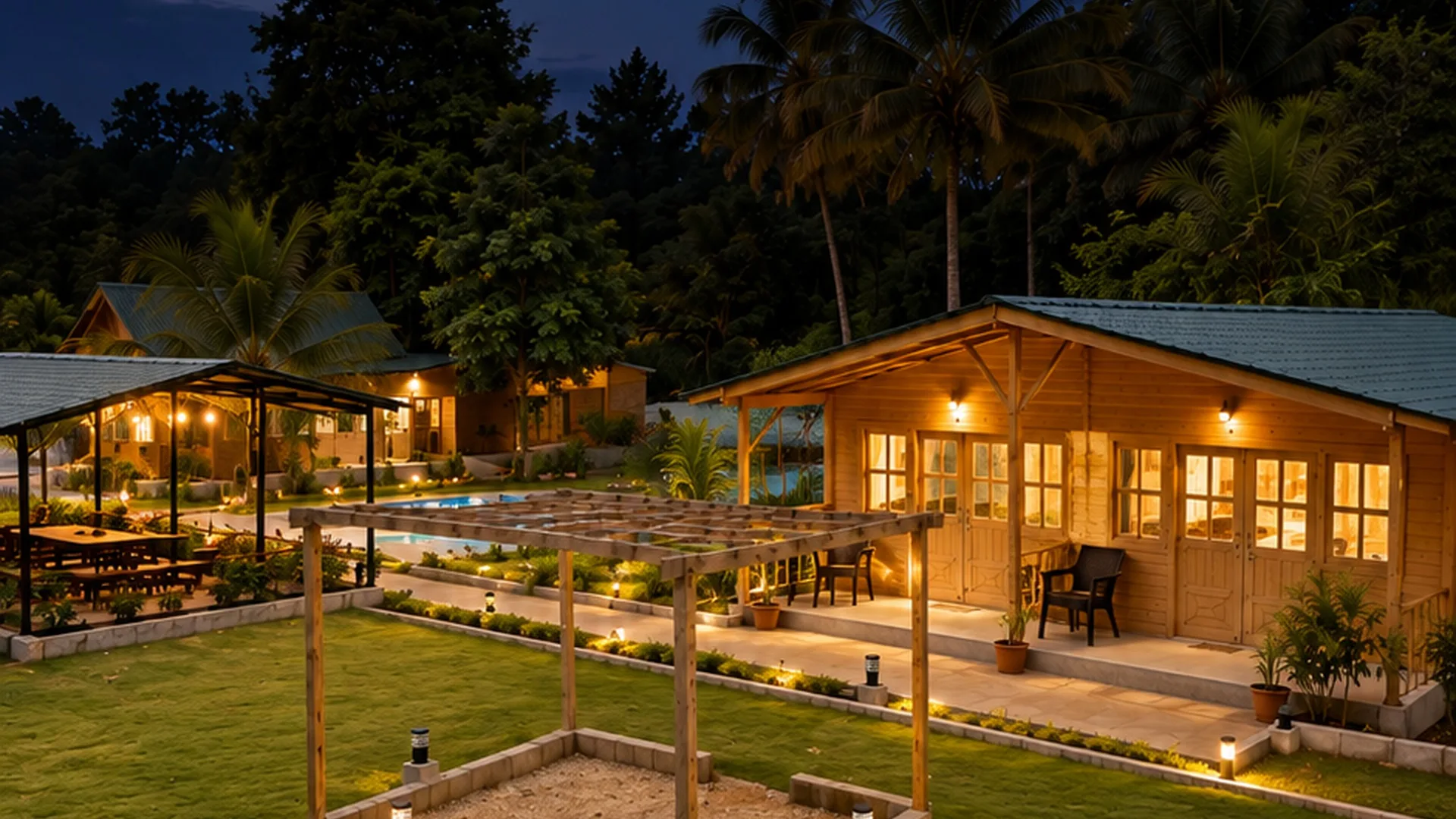 Whispering Woods — 1.5-Acre Wooden-Cottage Retreat